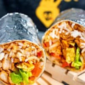 Burrito tinga de pollo