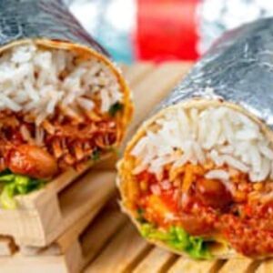 Burrito chili con carne