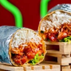 Burrito pulled pork